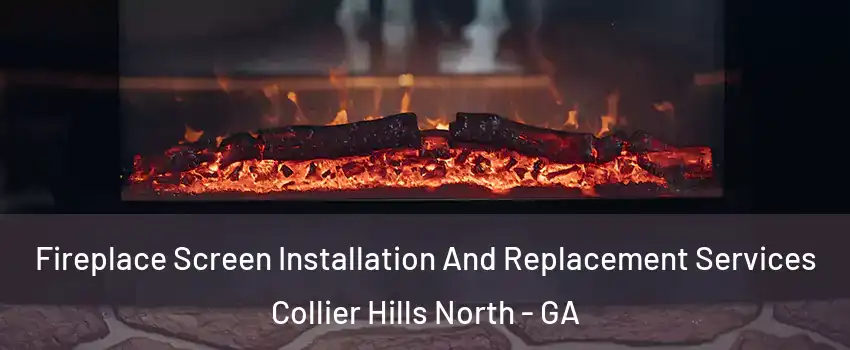 Fireplace Screen Installation And Replacement Services Collier Hills North - GA