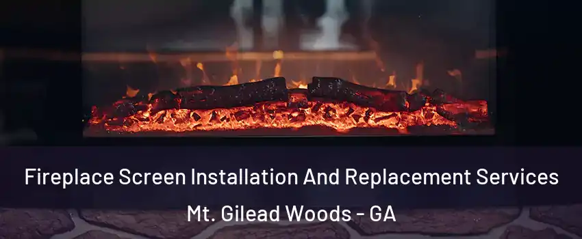 Fireplace Screen Installation And Replacement Services Mt. Gilead Woods - GA