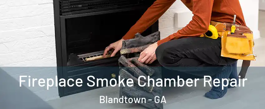 Fireplace Smoke Chamber Repair Blandtown - GA