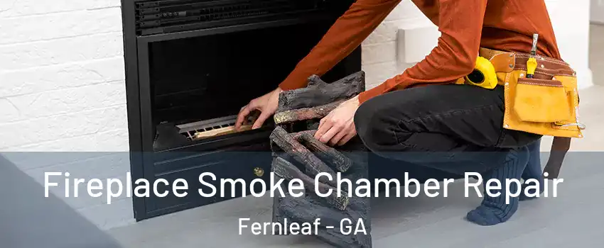 Fireplace Smoke Chamber Repair Fernleaf - GA
