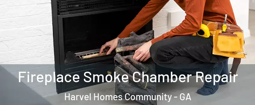 Fireplace Smoke Chamber Repair Harvel Homes Community - GA