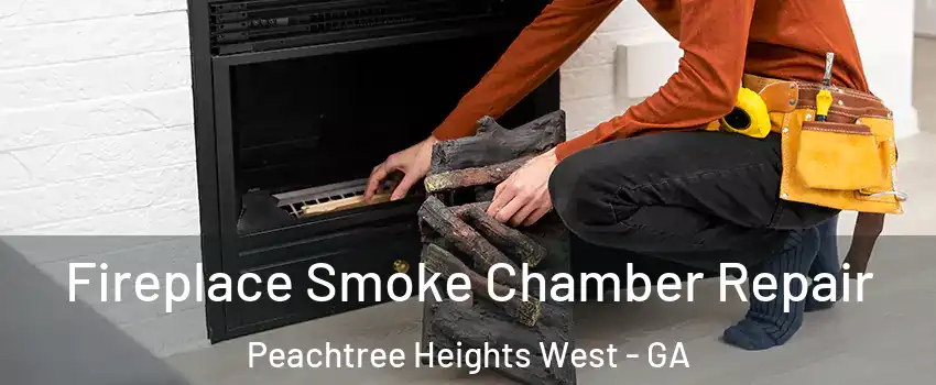 Fireplace Smoke Chamber Repair Peachtree Heights West - GA