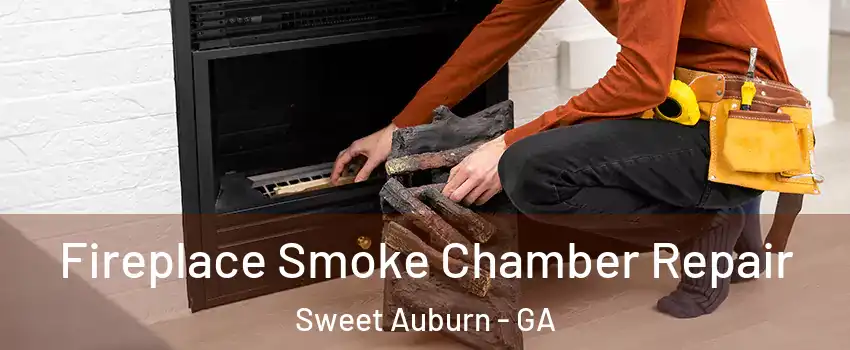 Fireplace Smoke Chamber Repair Sweet Auburn - GA