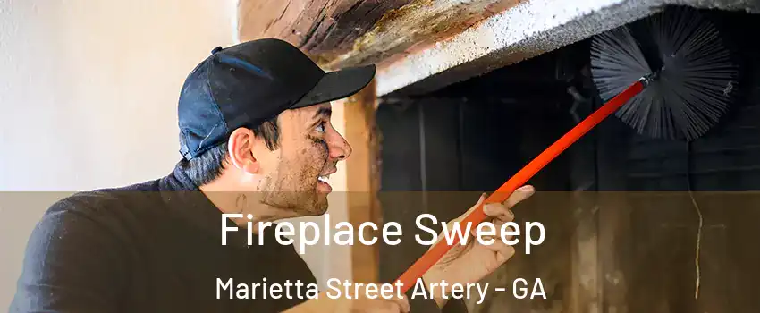 Fireplace Sweep Marietta Street Artery - GA
