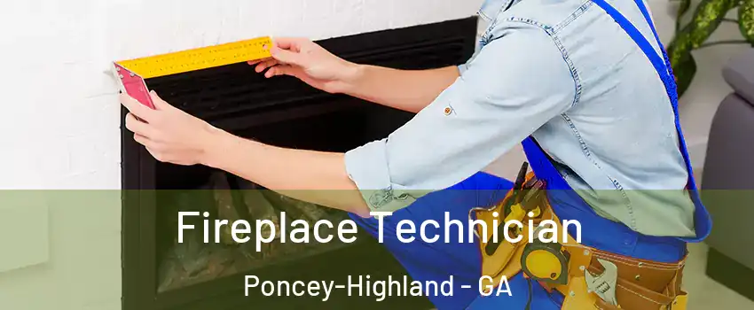 Fireplace Technician Poncey-Highland - GA