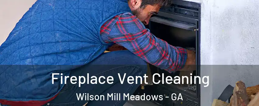 Fireplace Vent Cleaning Wilson Mill Meadows - GA
