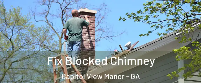 Fix Blocked Chimney Capitol View Manor - GA