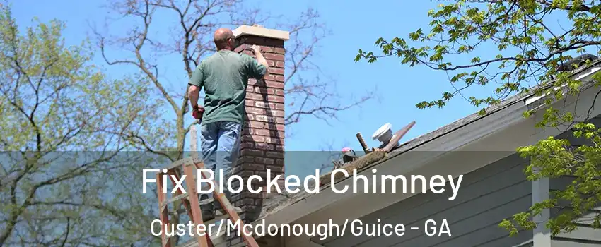 Fix Blocked Chimney Custer/Mcdonough/Guice - GA