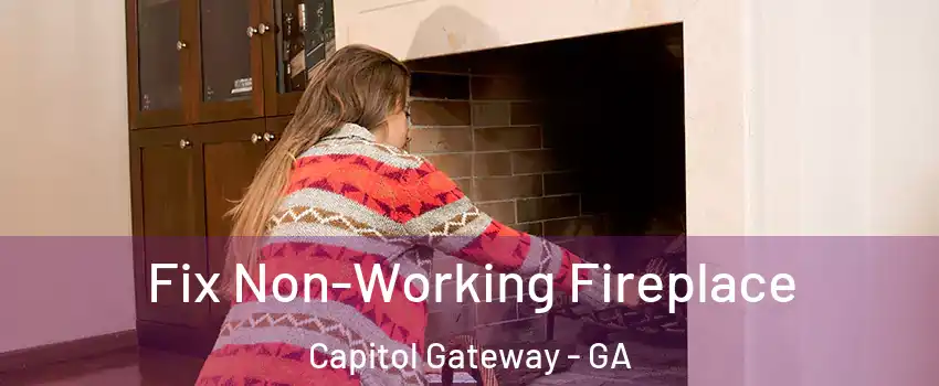 Fix Non-Working Fireplace Capitol Gateway - GA