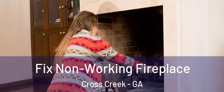 Fix Non-Working Fireplace Cross Creek - GA