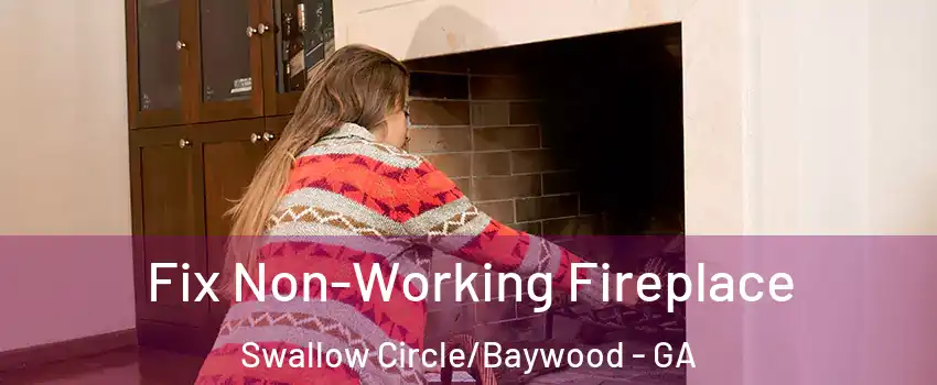 Fix Non-Working Fireplace Swallow Circle/Baywood - GA