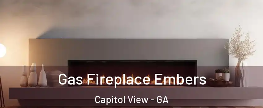 Gas Fireplace Embers Capitol View - GA