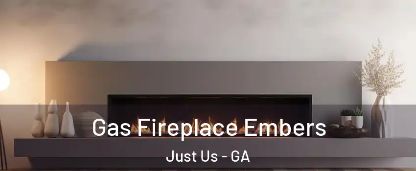 Gas Fireplace Embers Just Us - GA
