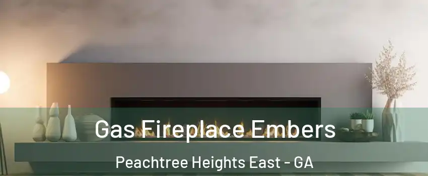 Gas Fireplace Embers Peachtree Heights East - GA