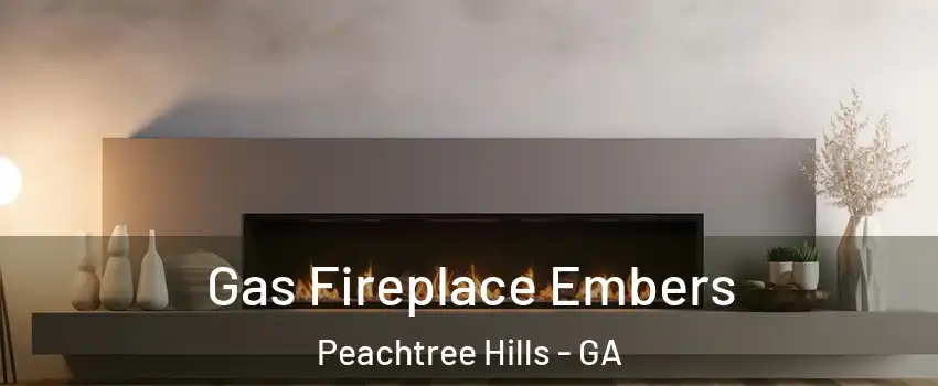 Gas Fireplace Embers Peachtree Hills - GA