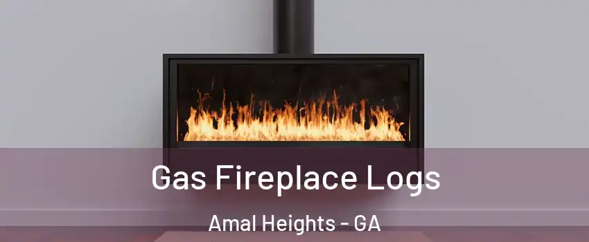 Gas Fireplace Logs Amal Heights - GA