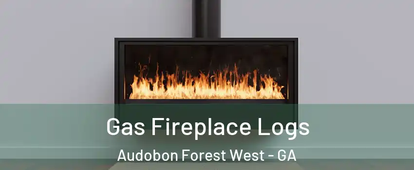 Gas Fireplace Logs Audobon Forest West - GA