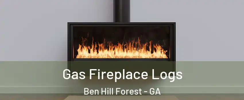 Gas Fireplace Logs Ben Hill Forest - GA