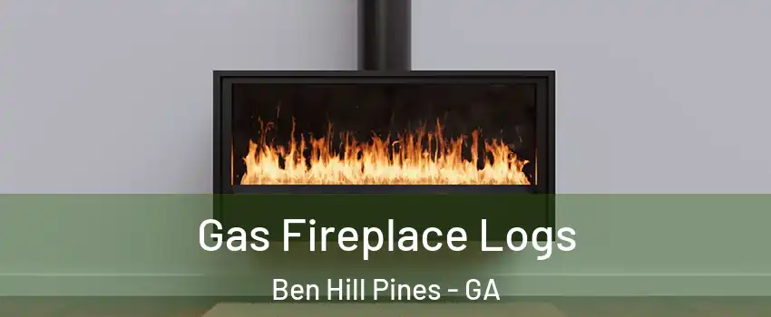 Gas Fireplace Logs Ben Hill Pines - GA