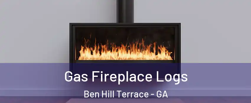 Gas Fireplace Logs Ben Hill Terrace - GA