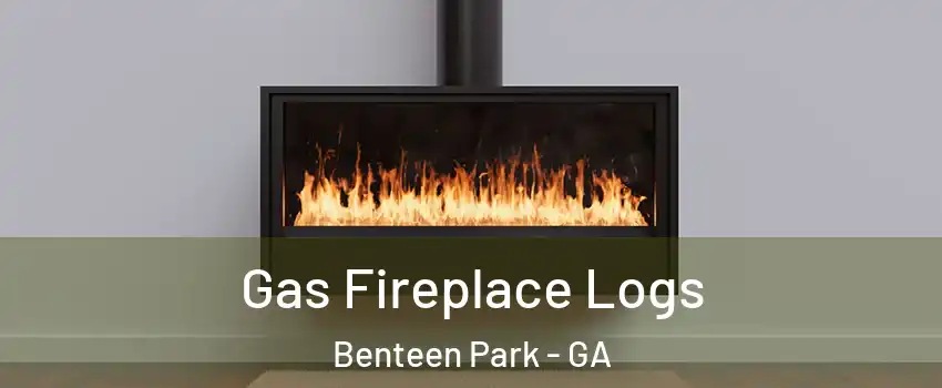 Gas Fireplace Logs Benteen Park - GA