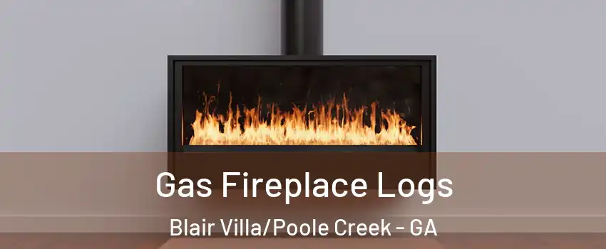Gas Fireplace Logs Blair Villa/Poole Creek - GA