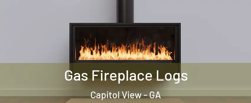 Gas Fireplace Logs Capitol View - GA