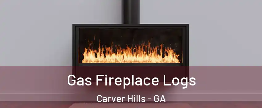 Gas Fireplace Logs Carver Hills - GA