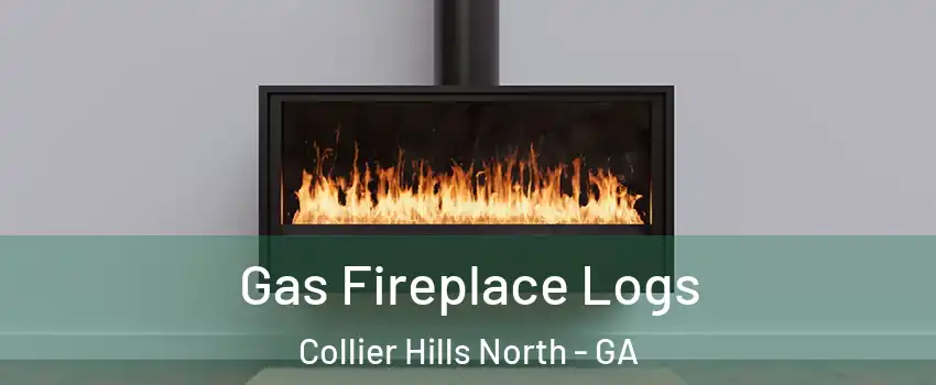 Gas Fireplace Logs Collier Hills North - GA
