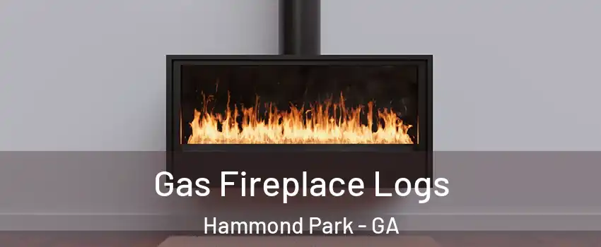 Gas Fireplace Logs Hammond Park - GA