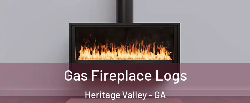 Gas Fireplace Logs Heritage Valley - GA