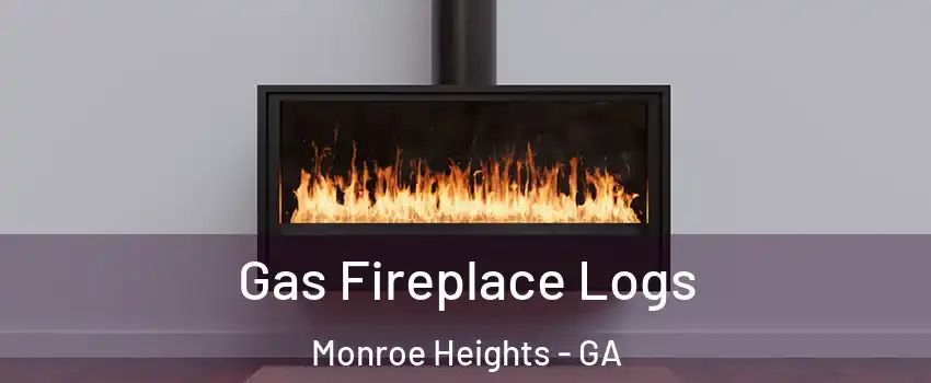 Gas Fireplace Logs Monroe Heights - GA