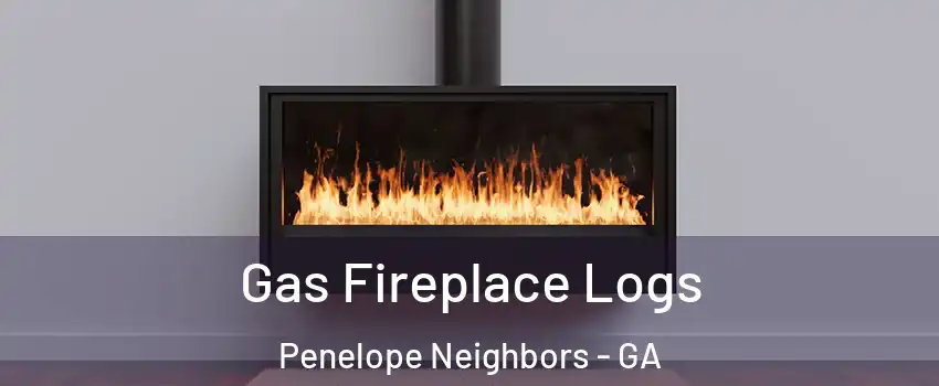 Gas Fireplace Logs Penelope Neighbors - GA