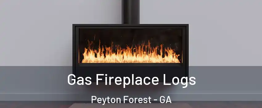 Gas Fireplace Logs Peyton Forest - GA