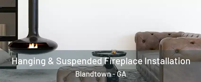 Hanging & Suspended Fireplace Installation Blandtown - GA