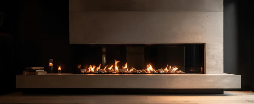Gas Fireplace Ember Bed Design Services in South Tuxedo Park, Georgia
