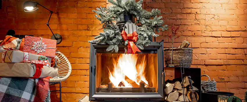 Travis Industries Linear Gas Fireplace Installation in Berkeley Park, Georgia