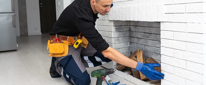 Fireplace Damaged Damper Frame Repair Services in Berkeley Park, Georgia