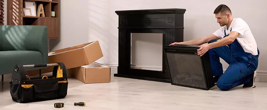 Old Rusted Metal Fireplace Repair And Replacement in Peachtree Park, GA