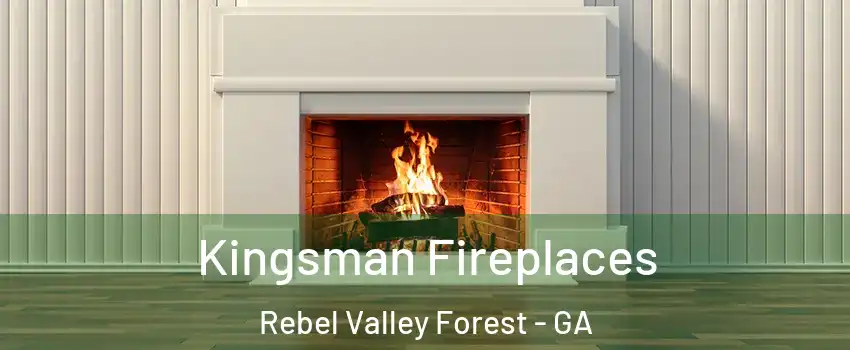 Kingsman Fireplaces Rebel Valley Forest - GA