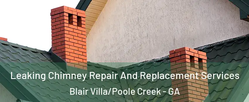 Leaking Chimney Repair And Replacement Services Blair Villa/Poole Creek - GA