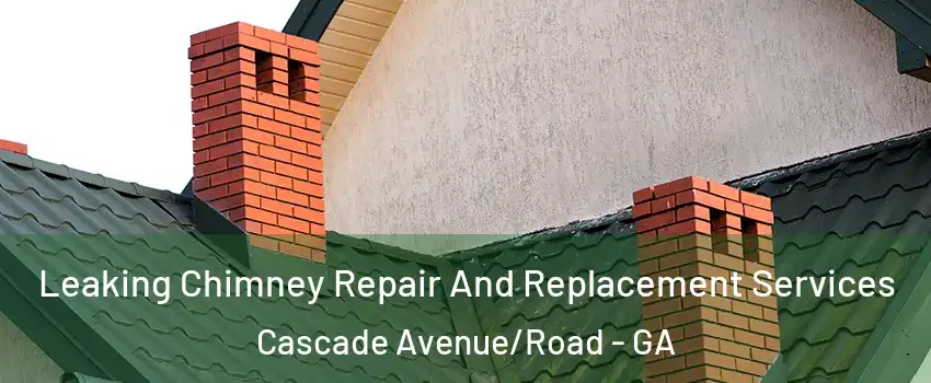 Leaking Chimney Repair And Replacement Services Cascade Avenue/Road - GA
