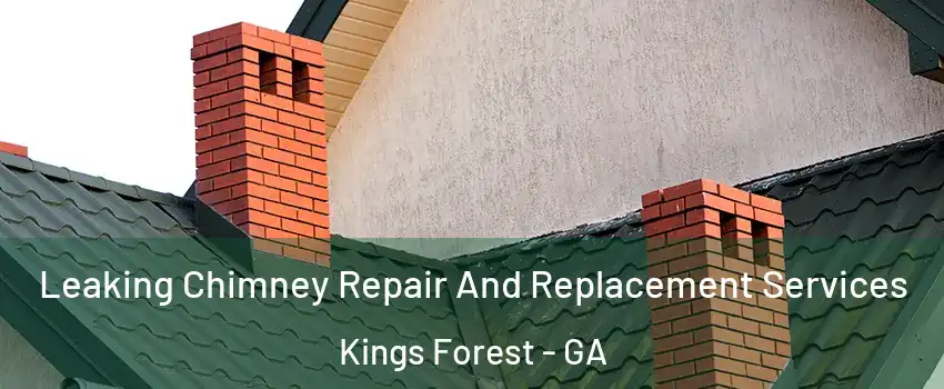 Leaking Chimney Repair And Replacement Services Kings Forest - GA