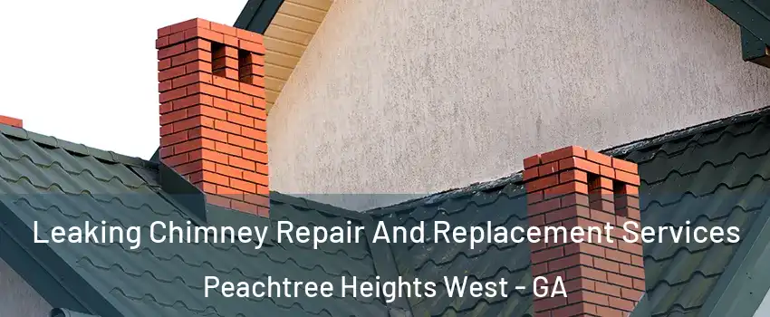 Leaking Chimney Repair And Replacement Services Peachtree Heights West - GA