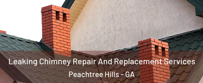 Leaking Chimney Repair And Replacement Services Peachtree Hills - GA