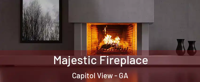 Majestic Fireplace Capitol View - GA