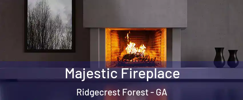 Majestic Fireplace Ridgecrest Forest - GA
