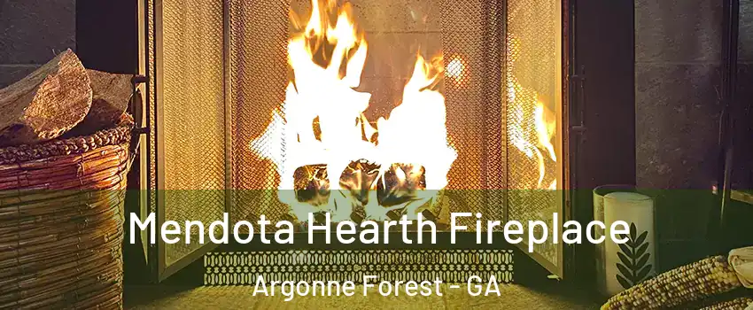 Mendota Hearth Fireplace Argonne Forest - GA