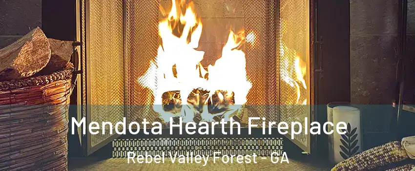 Mendota Hearth Fireplace Rebel Valley Forest - GA
