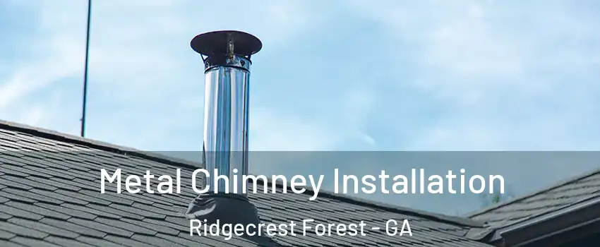 Metal Chimney Installation Ridgecrest Forest - GA